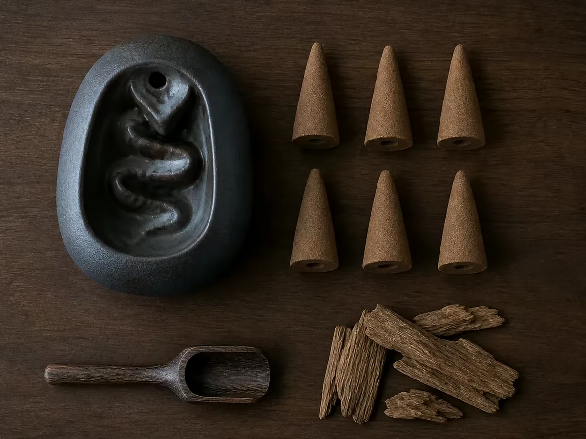 Agarwood backflow incense cones — size and specification comparison, backflow incense wholesale
