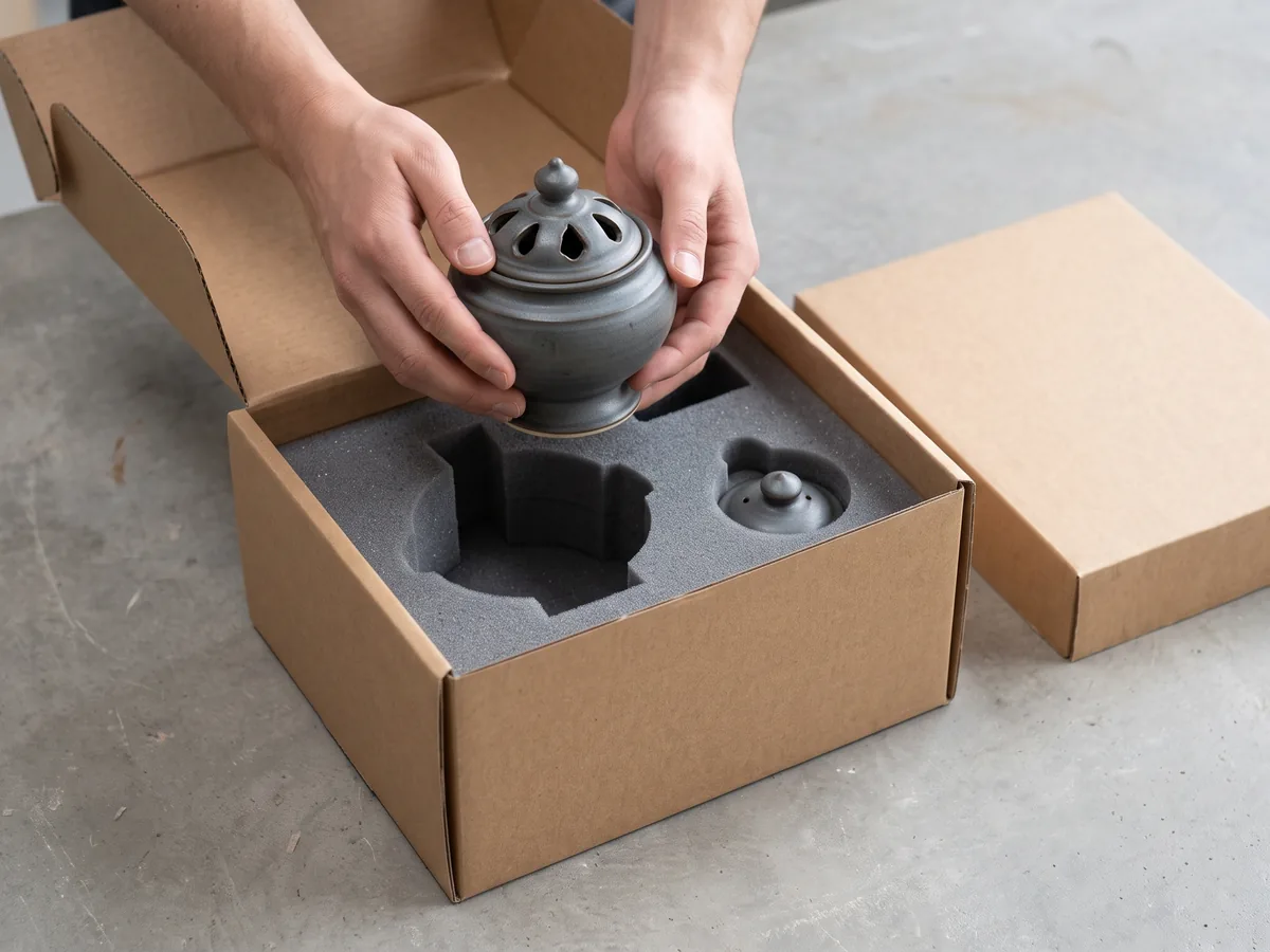 Censers and electric incense burners — retail packaging and unboxing, agarwood burner wholesale