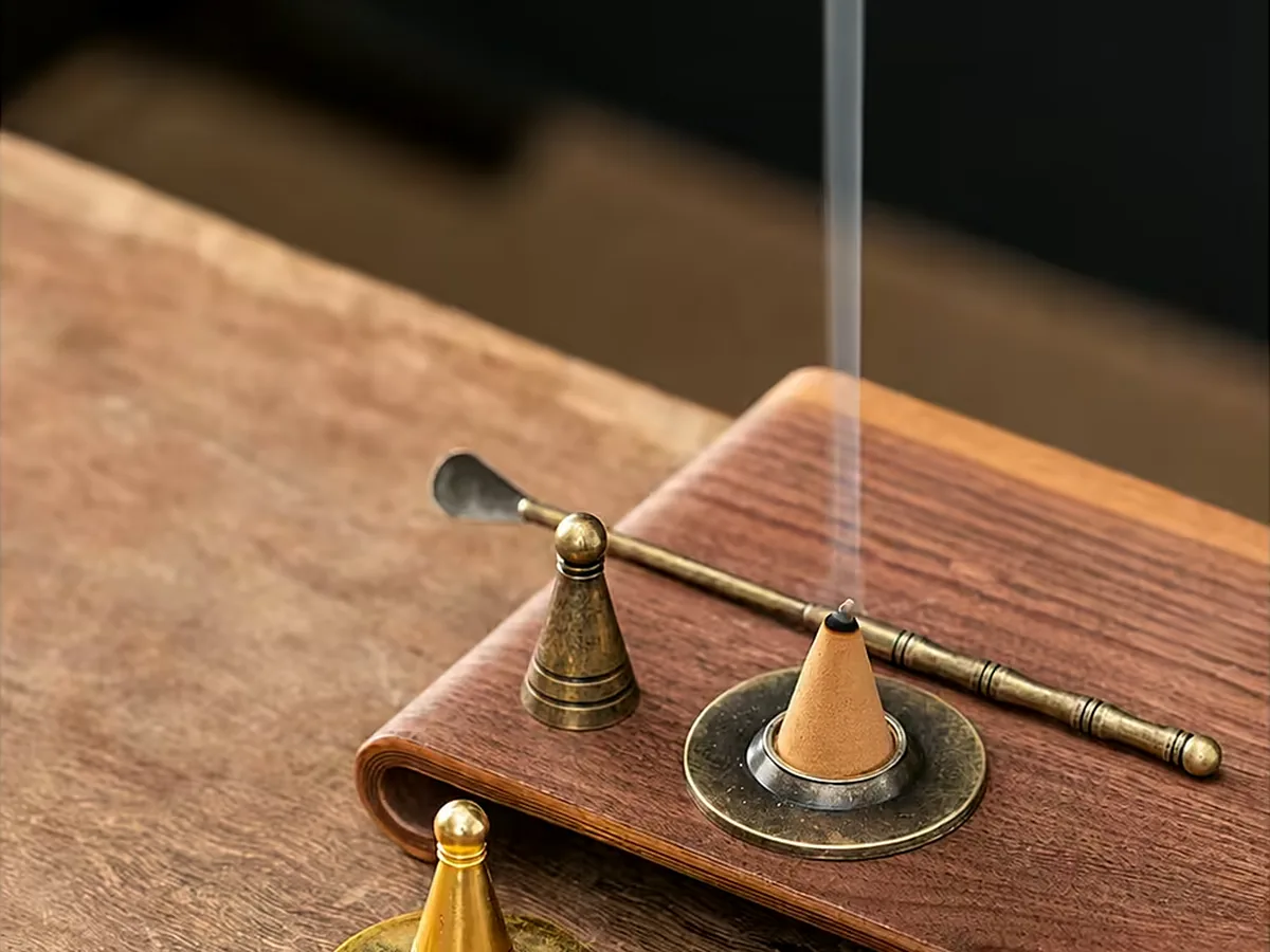 Agarwood incense cones — full product view, incense cones wholesale
