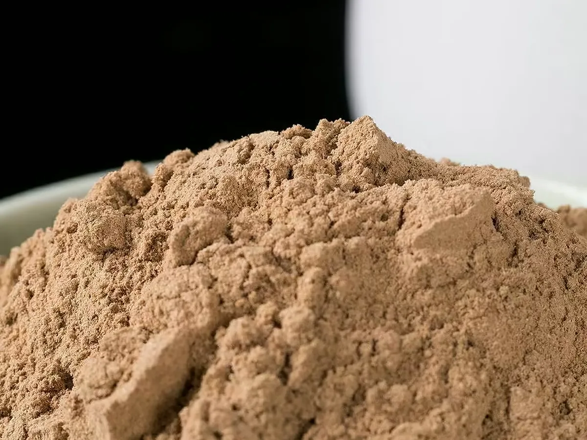 Agarwood incense powder — close-up detail, agarwood powder wholesale