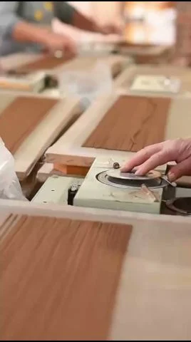 Coil incense being rolled by hand in the workshop